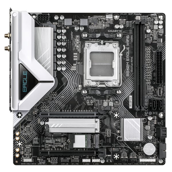 GIGABYTE B840M EAGLE WIFI6 moderkort AMD B840 AM5-sockel micro ATX