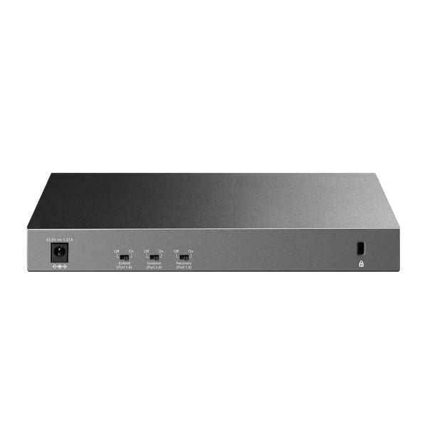 TP-Link LiteWave LS1210GP nätverksswitchar Ohanterad Gigabit Ethernet (10/100/1000) Strömförsörjning via Ethernet (PoE) stöd Svart