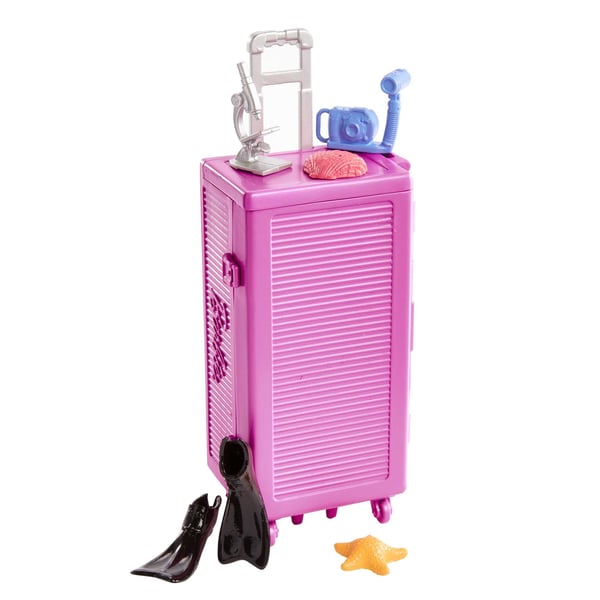 Barbie Barbie-marinbiologdocka och lekset (ljus hudton)