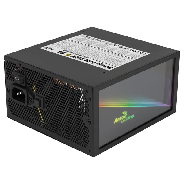 Aerocool MIRAGEGOLD850M strömförsörjningsenheter 850 W 20+4 pin ATX ATX Svart