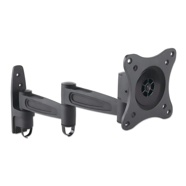 Manhattan 423670 monitorin kiinnike ja jalusta 68,6 cm (27") Seinä Musta