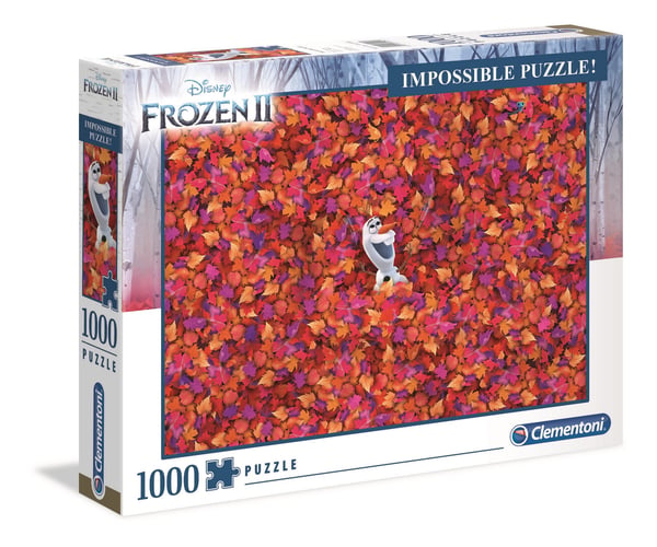 Clementoni Disney Frozen 2 Puslespil 1000 stk Kunst