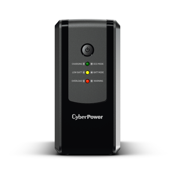 CyberPower UT650EG-FR UPS-enhed Interaktivt indgangsstik 0,65 kVA 360 W 3 AC stikkontakt(er)