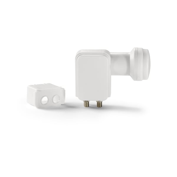 Hama 00121785 Low Noise Block downconverter (LNB) 10,7 - 12,75 GHz Hvid