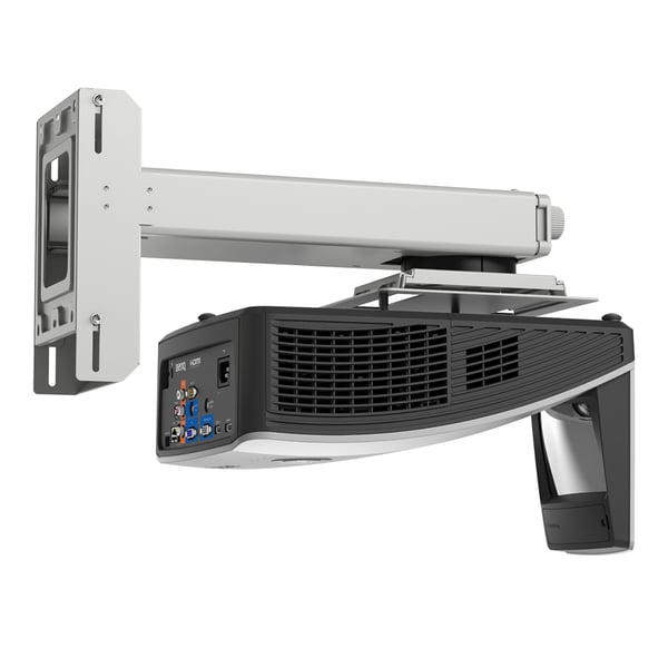 BenQ MH856UST+ Ultra short throw-projektor 3500 ANSI-lumen DLP 1080p (1920x1080) 3D kompatibilitet Svart, Vit