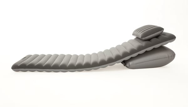 Bestway 67617 ilmapatja Yksittäinen patja Harmaa Unisex