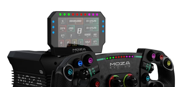 Moza Racing RS072 spelkonsoler Svart Digital PC