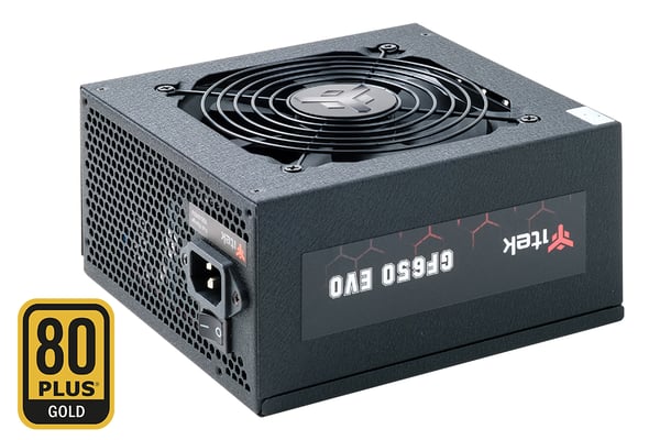 itek GF650 EVO virtalähdeyksikkö 650 W 24-pin ATX ATX Musta