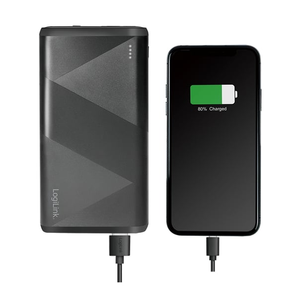 LogiLink PA0275 powerbank Lithium 10000 mAh Sort
