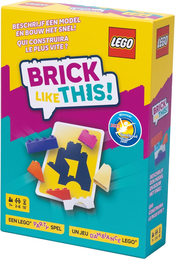 Asmodee Brick Like This! LEGO® Brick Like This! Brädspel Finmotorik (fingerfärdighet)