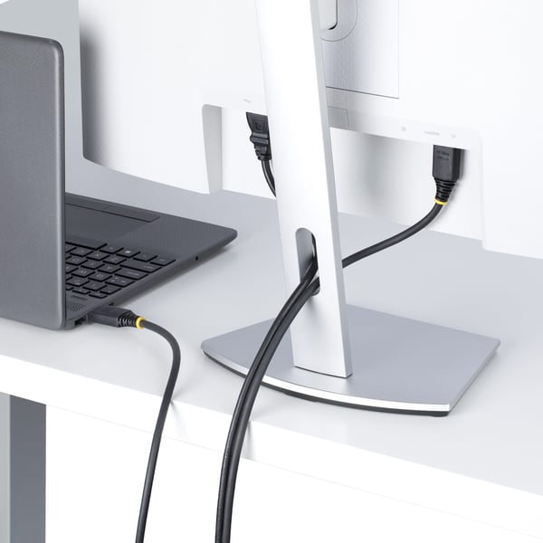 StarTech.com HDMI2-CABLE-GRIP-3M HDMI-kaapeli HDMI-tyyppi A (vakio) Musta
