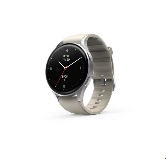 Hama Smartwatch 8900 3,35 cm (1.32") AMOLED 42 mm Digital 466 x 466 pixlar Pekskärm Silver GPS