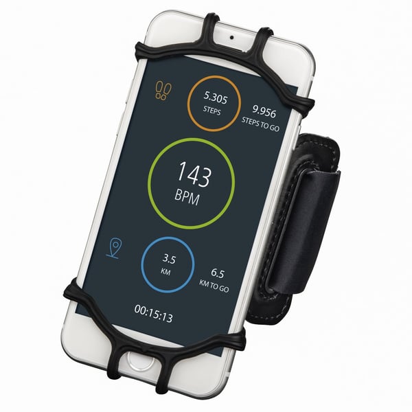 Hama Switch Active-hållare Telefon Svart
