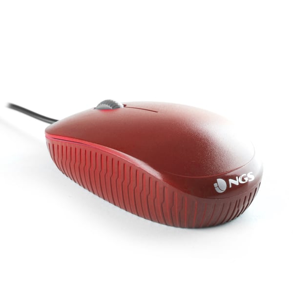 NGS Flame mus Højre hånd USB Type-A Optisk 1000 dpi
