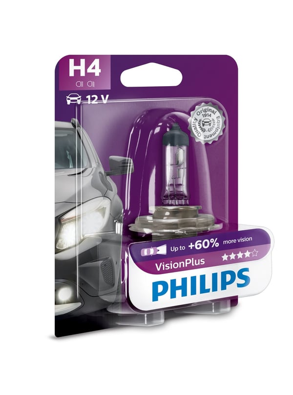 Philips VisionPlus 12342VPB1 Bättre säkerhet och komfort