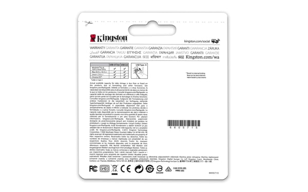 Kingston Technology DataTraveler Micro 3.1 128GB USB-nøgle USB Type-A 3.2 Gen 1 (3.1 Gen 1) Metallic