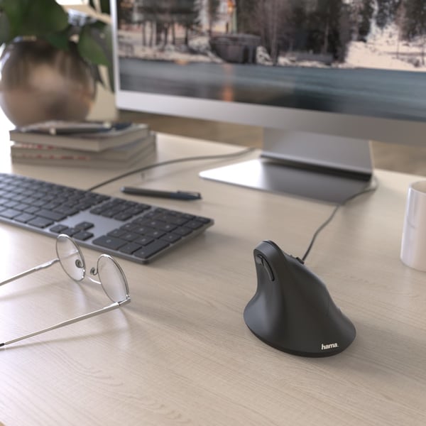 Hama EMC-500 hiiri Office Oikeakätinen USB A-tyyppi Optinen 1800 DPI