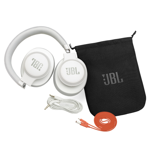 JBL Live 650BT Headset Trådlös Huvudband Samtal/musik Bluetooth Vit