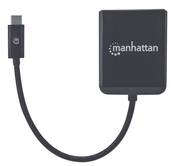 Manhattan 152952 USB grafisk adapter 3840 x 2160 pixel Sort