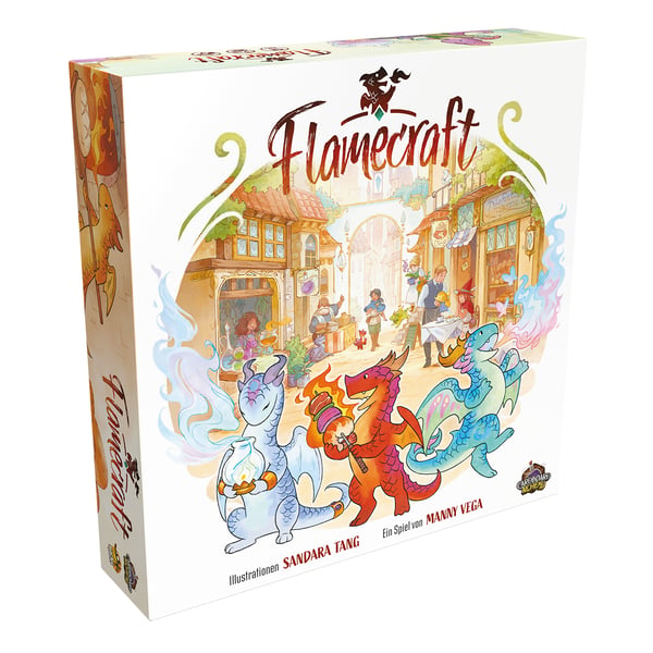 Asmodee Flamecraft 60 min Brädspel Strategi
