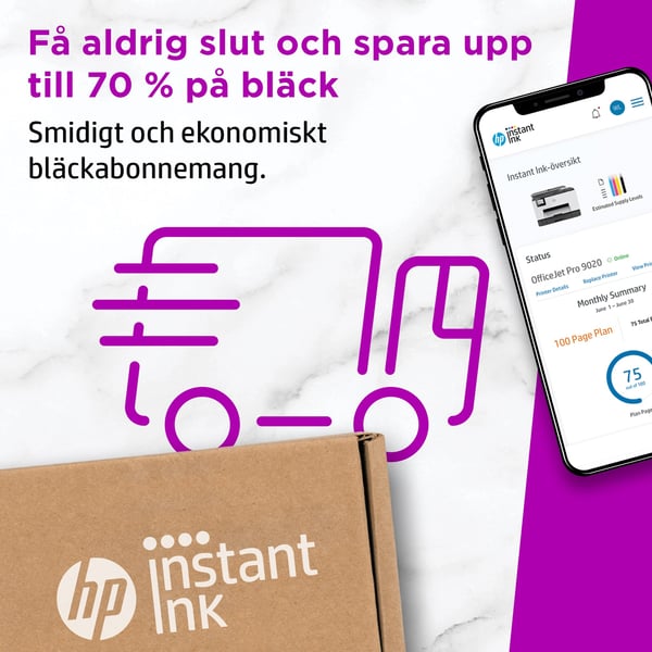 HP 967XL svart original bläckpatron med hög kapacitet