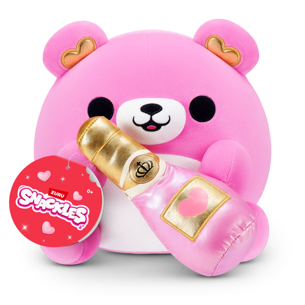 Snackles Valentinsdag Edition 20 cm Bamse (Bear with Champagne)