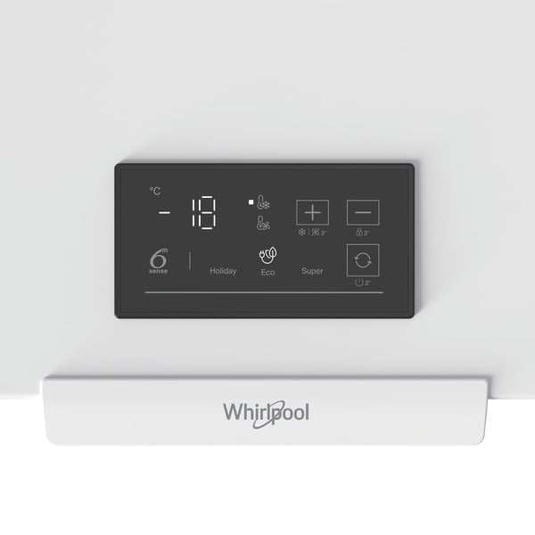 Whirlpool W3RHS44EW Kummefryser Fritstående 442 L Hvid