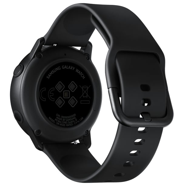Samsung Galaxy Watch Active 2,79 cm (1.1") OLED 40 mm Digital 360 x 360 pixel Berøringsskærm Sort Wi-Fi GPS (satellit)