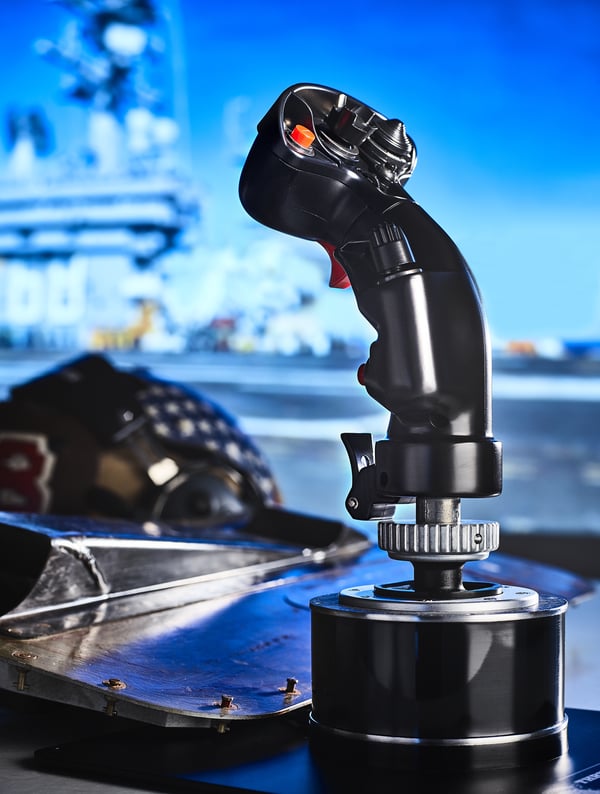Thrustmaster F/A-18C Hornet HOTAS Add-On Grip Sort Flightstick Analog/digital PC