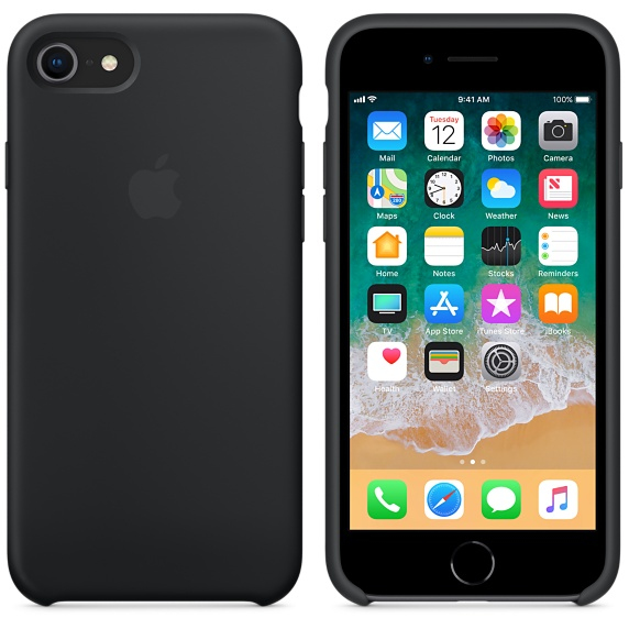 Apple MQGK2ZM/A mobiltelefon etui 11,9 cm (4.7") Designetui Sort