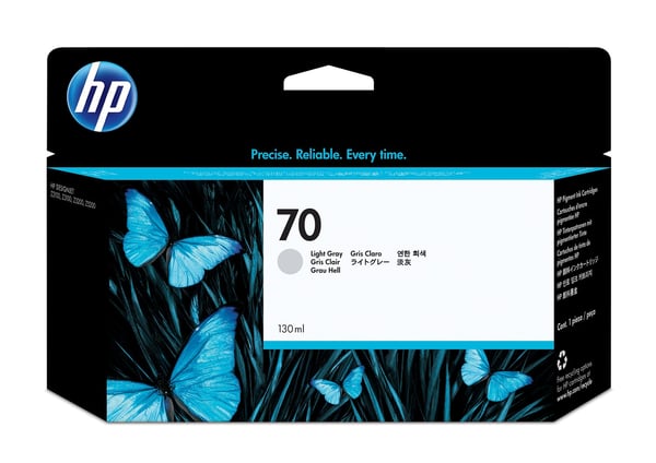 HP 70 - 130 ml - Lysegrå - original - DesignJet