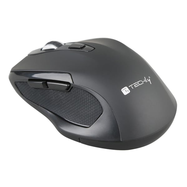 Techly IM 102-WBK hiiri Office Oikeakätinen Langaton RF Optinen 1600 DPI