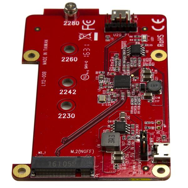 StarTech.com USB till mSATA-omvandlare för Raspberry Pi och utvecklingskort