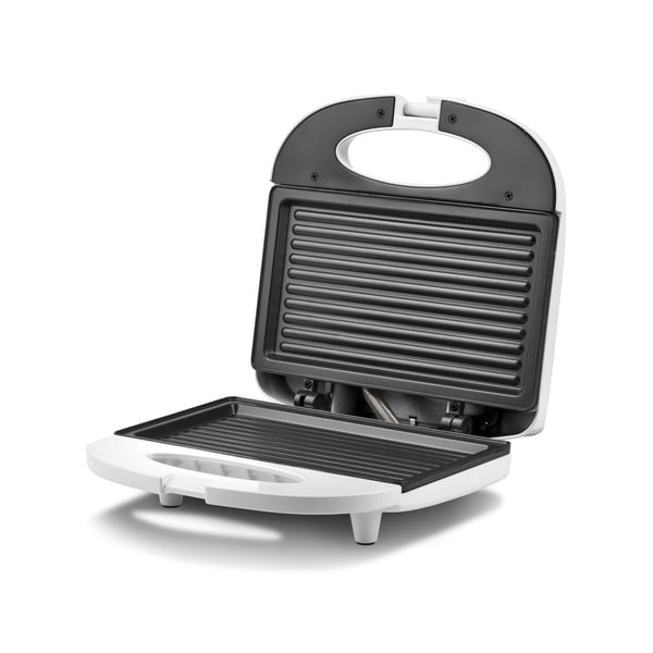 Girmi TS03 sandwichtoaster 750 W Rustfrit stål, Hvid