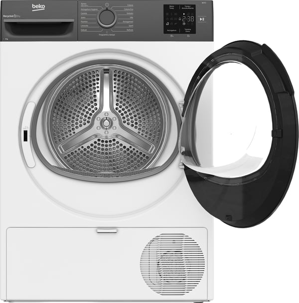 Beko BMTEU93EA tørretumbler Fritstående Front-læsning 9 kg Hvid