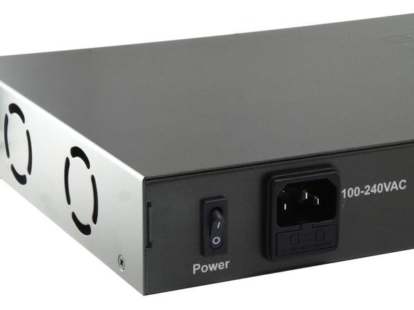 LevelOne FGP-2601W150 nätverksswitchar Ohanterad Gigabit Ethernet (10/100/1000) Strömförsörjning via Ethernet (PoE) stöd Svart