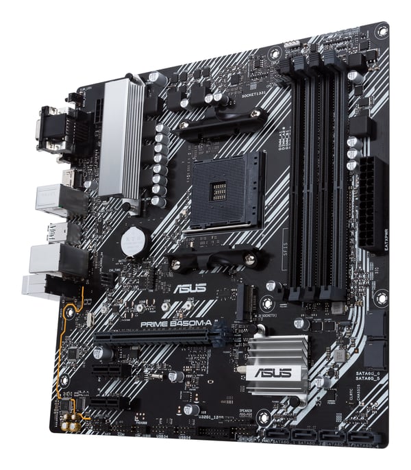 ASUS PRIME B450M-A II AMD B450 Stik AM4 micro ATX