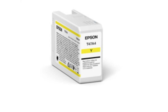 Epson Singlepack Yellow T47A4 UltraChrome Pro mustekasetti 1 kpl Alkuperäinen Perusvärintuotto Keltainen Epson Singlepack Yellow T47A4 UltraChrome Pro mustekasetti 1 kpl Alkuperäinen Perusvärintuotto Keltainen