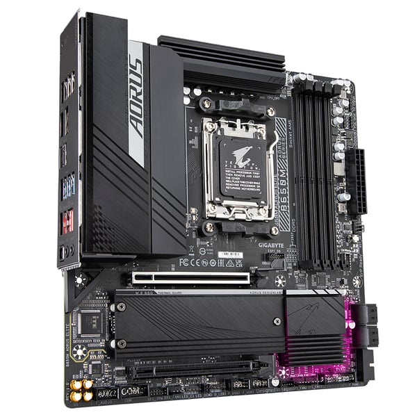 GIGABYTE B650M AORUS ELITE moderkort AMD B650 AM5-sockel ATX