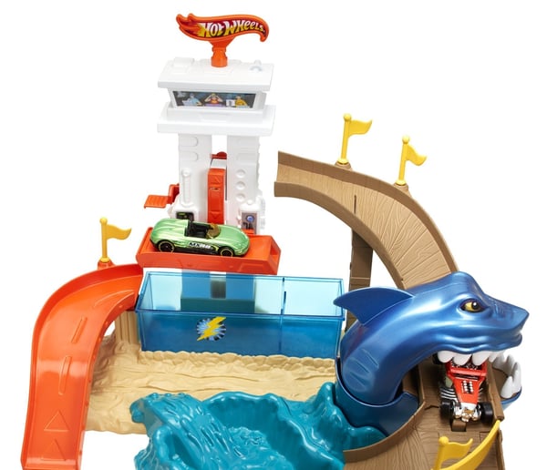Hot Wheels City COLOR SHIFTERS SHARKPORT SHOWDOWN