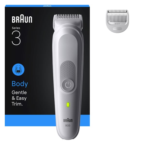Braun Series 3 BG3500 Harmaa