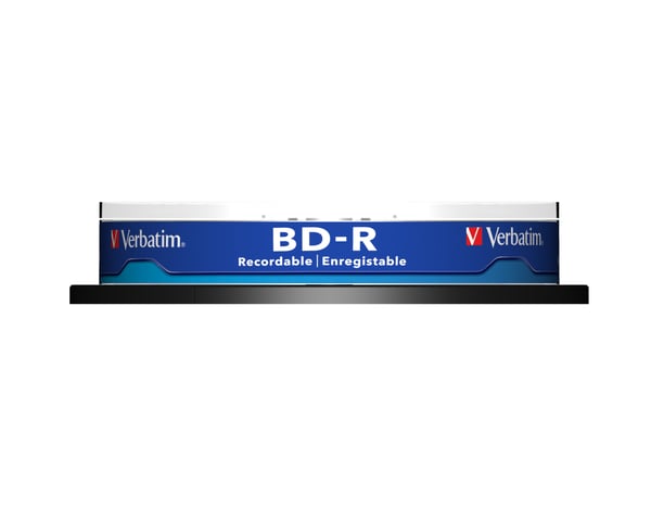 Verbatim BD-R SL 25GB 6 x 10 Pack Spindle 10 stk