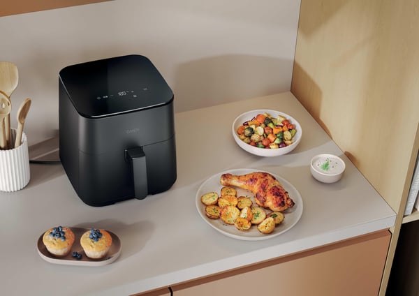 Candy CCAF 011 Enkelt 5 L Enkeltstående 1500 W Varmluftsteger Sort