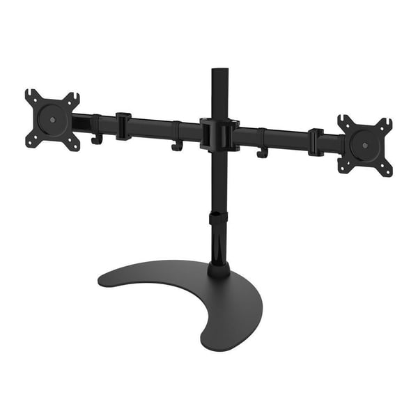 Techly Desk Stand for 2 Monitor 13-27" with Base h.400m ICA-LCD 3410 68,6 cm (27") Skrivebord Sort