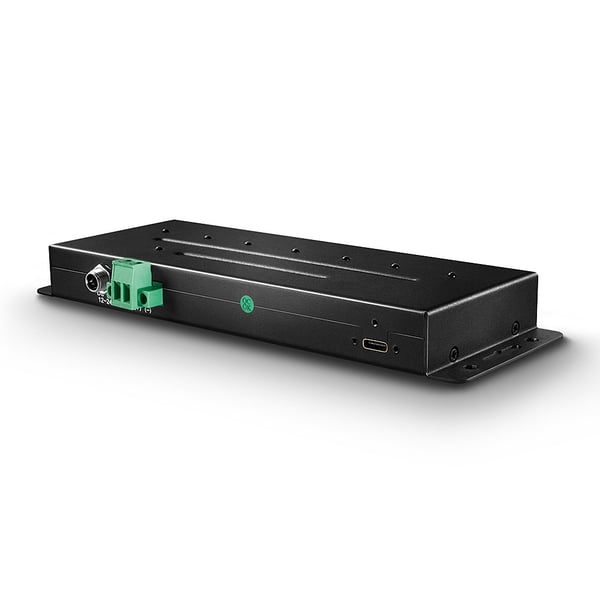 Lindy 43275 keskitin USB 3.2 Gen 2 (3.1 Gen 2) Type-A 10000 Mbit/s Musta