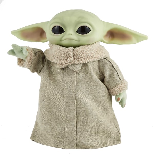 Star Wars The Mandalorian The Child Verkliga Rörelser Plyschleksak