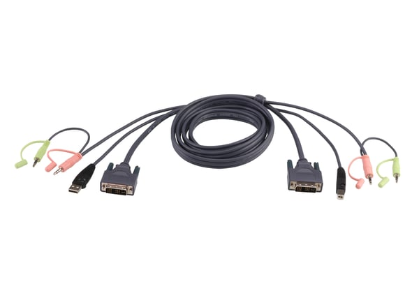 ATEN 2L-7D05UD KVM-kabel Sort 5 m