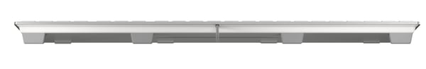 CHERRY KC 6000 SLIM FOR MAC tastatur Kontor USB QWERTY UK engelsk Sølv
