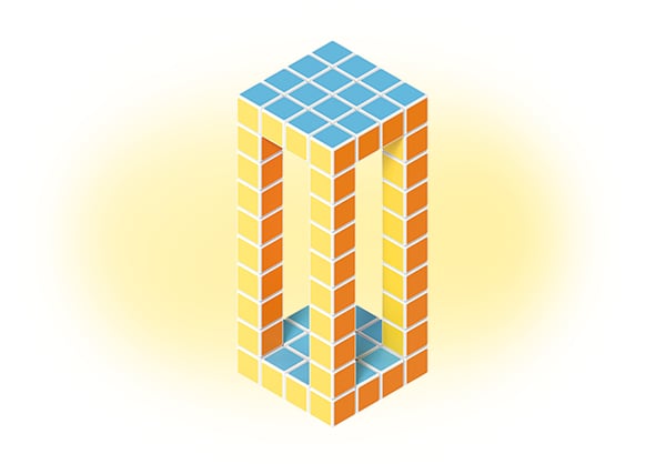Geomag MagiCube Free Building 64