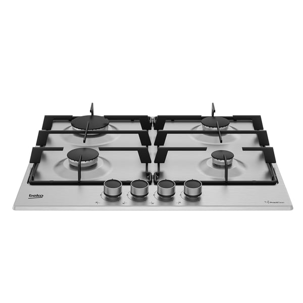 Beko HIAG64223SXE Rostfritt stål Inbyggd 60 cm Gas 4 zone(s)